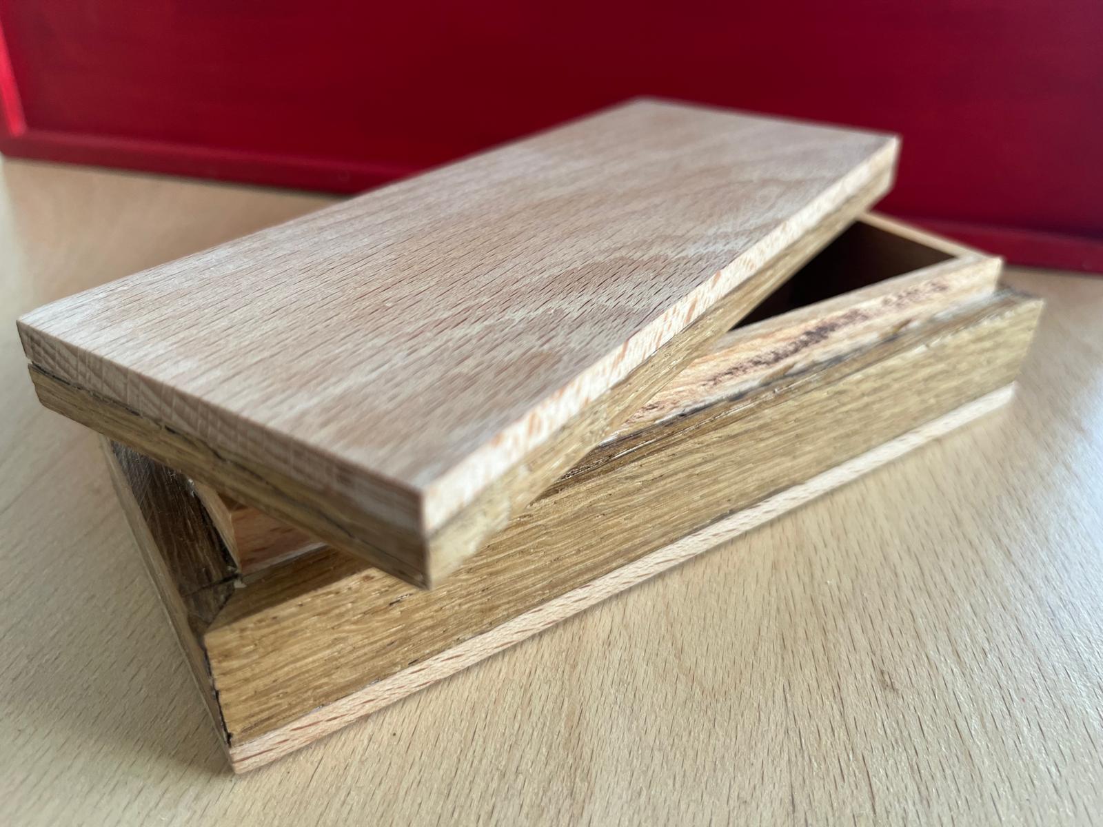 Etui à lunettes en bois massif