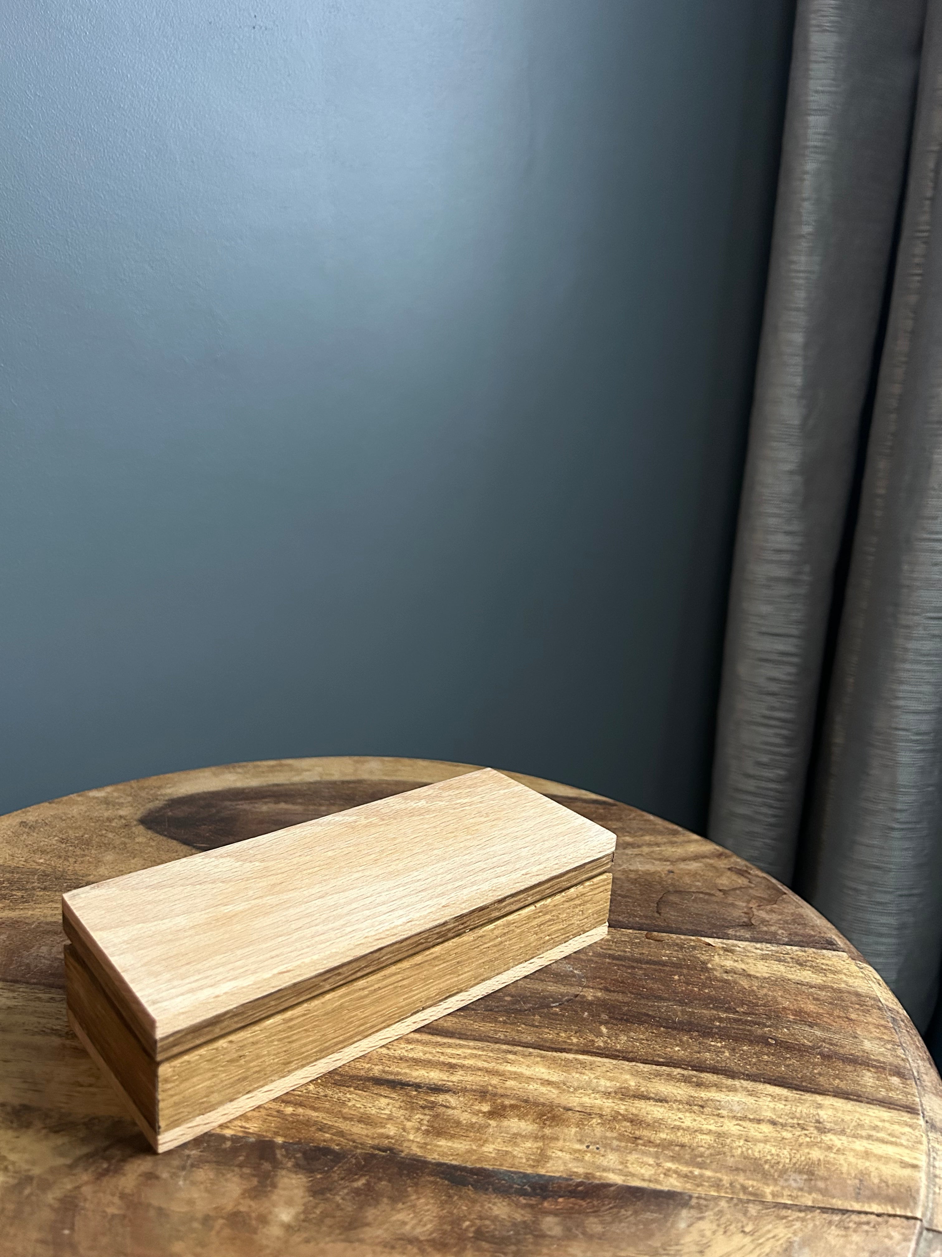 Etui à lunettes en bois massif