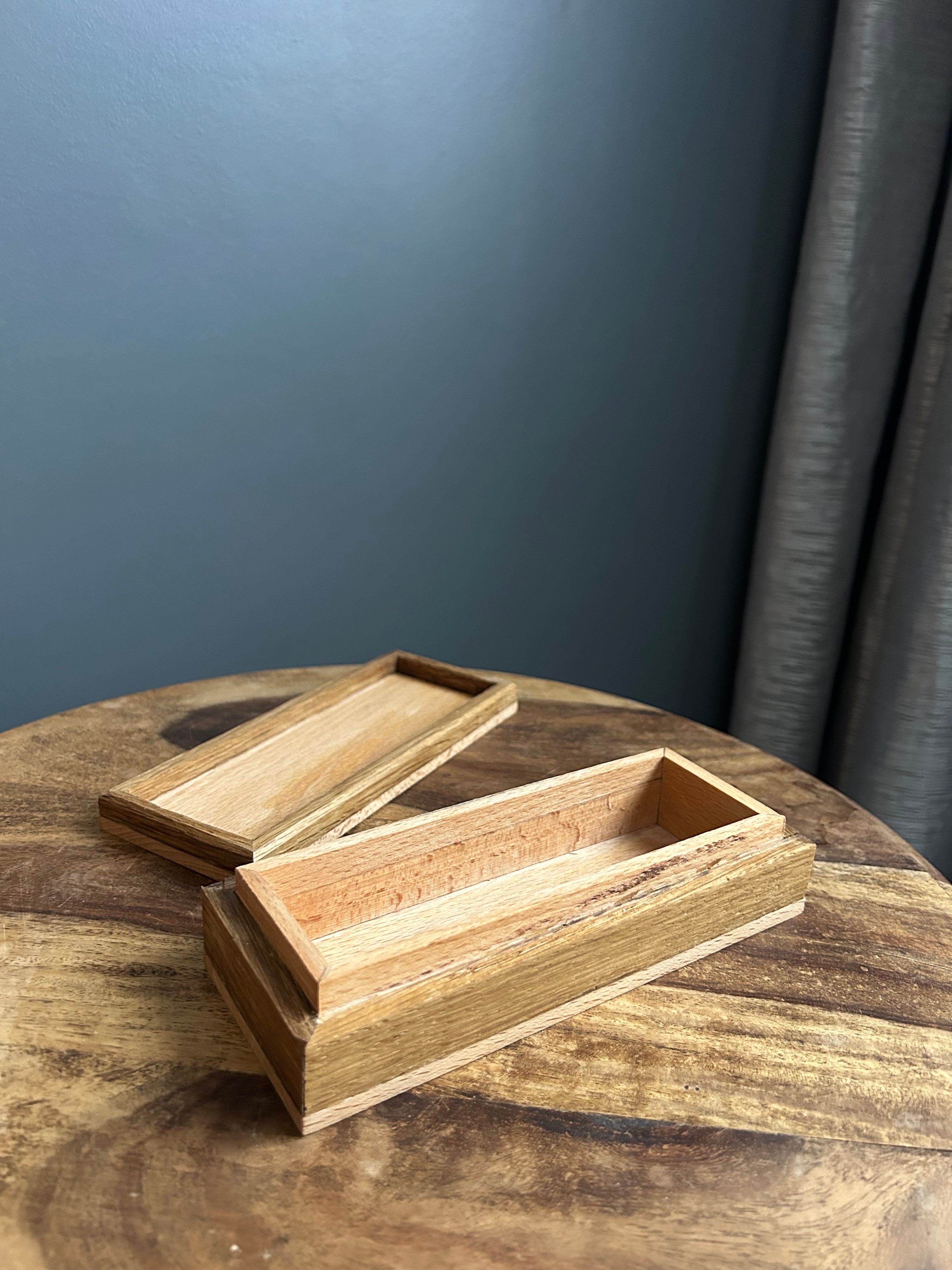 Etui à lunettes en bois massif