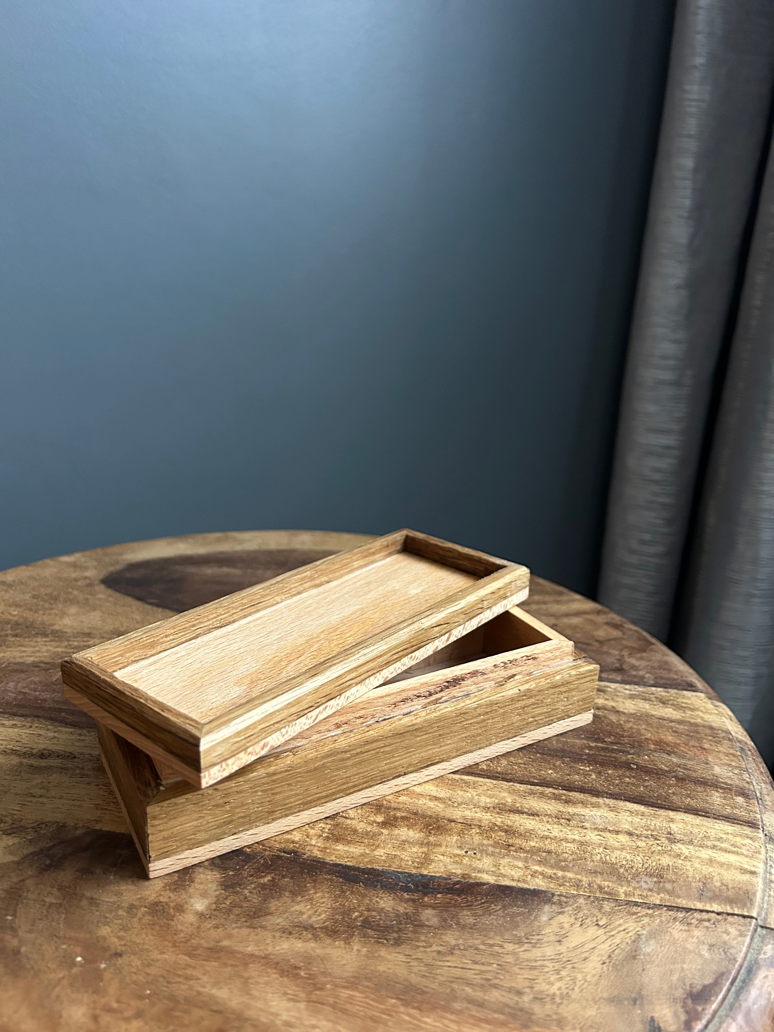 Etui à lunettes en bois massif