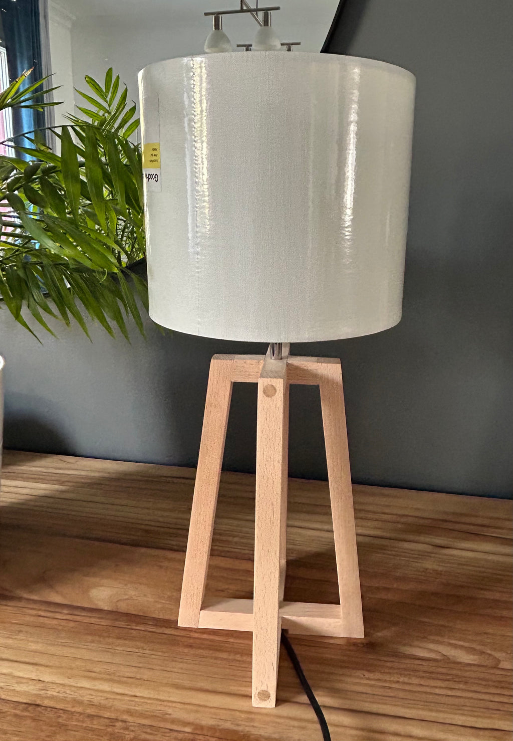 Lampe d'ambiance en hêtre